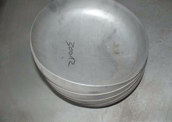 اتصال لب به لب Ss 306 Sch40 6 فولاد ضد زنگ درپوش لوله اتصالات پرس سرد