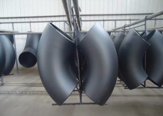زانویی جوش لب به لب فولادی 15 میلی متر تا 1220 میلی متر Astm A234 Sch 40 90 درجه