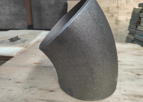 ASME A234 Wpb فولاد کربنی با شعاع کوتاه زانویی 45 درجه SCH10 SCH20