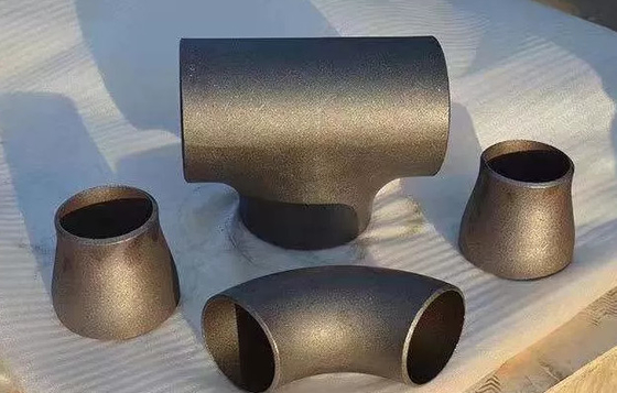 اتصالات جوش لب به لب ISO3419 فولاد کربنی 304 DIN2605-1 EN10253-1 سه راهی کاهش دهنده جوش لب به لب