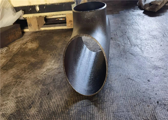 جوشکاری ASTM A234 Tee Sch 80 XS ریخته گری گاز نفتی گالوانیزه الکتریکی
