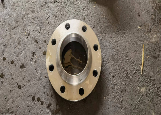 PED API 16mn فورج لب به لب جوش فلنج ASTM 10mm 100mm گرد