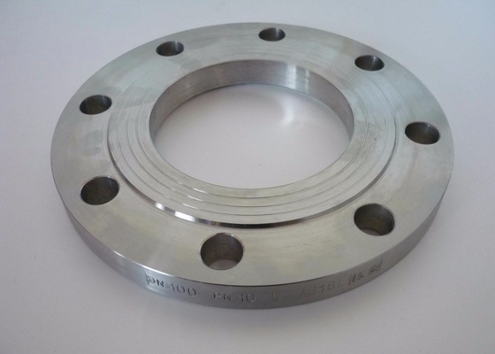 فلنج فولادی کربنی فولاد ضد زنگ فلنج گردن جوش Pn25 Pn63 En 1092 فلنج یقه تخت Dn100 Dn500 Dn1000 Ansi B16.5