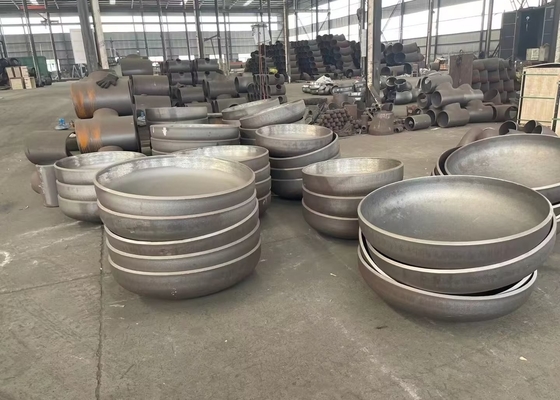 درپوش لوله فولادی کربنی XS ASTM A234 جوش لب به لب 16 اینچ