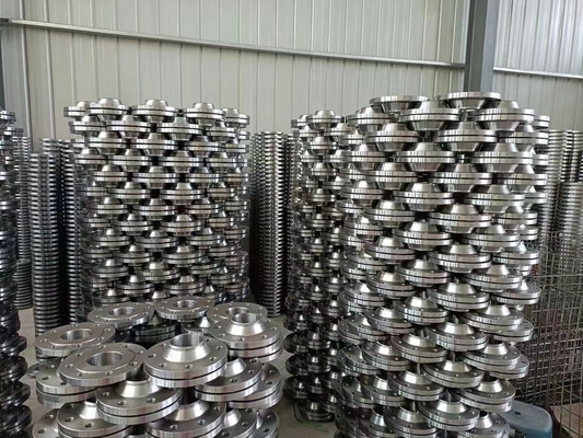 فلنج بهداشتی Class150 A105 فولاد ضد زنگ ISO ASTM A105 فلنج 4 اینچ 2500