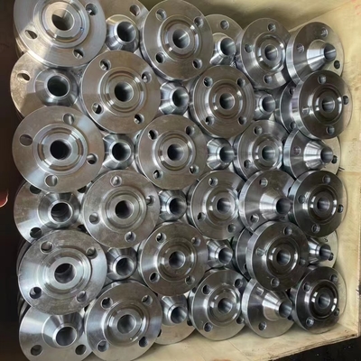 فلنج بهداشتی Class150 A105 فولاد ضد زنگ ISO ASTM A105 فلنج 4 اینچ 2500