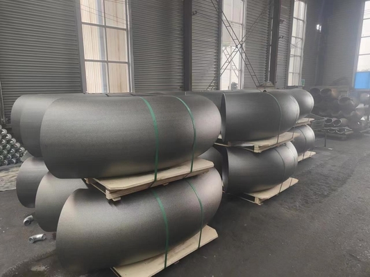 ASME A234 Wpb فولاد کربنی با شعاع کوتاه زانویی 45 درجه SCH10 SCH20