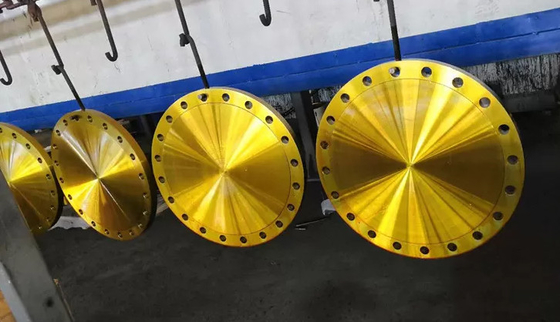 فلنج های فولادی ضد زنگ دوبلکس UNS S30815 برای فلنج های ضد زنگ فورج شده هوافضا 3/8 &quot;-80&quot;