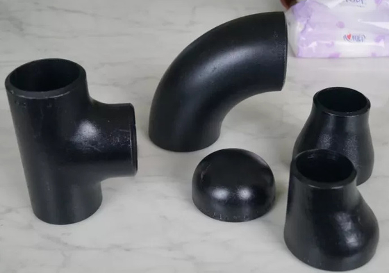 A234WPB 304L 316L لوله بدون درز اتصالات زانویی مخروط Ecc کاهنده کلاه مقاوم در برابر سایش