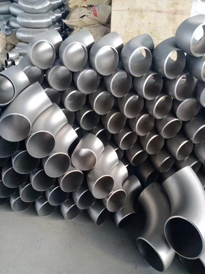 اتصالات لوله قابل جوش 0.5 اینچی Astm A234 Wpb فولاد کربنی 45 درجه
