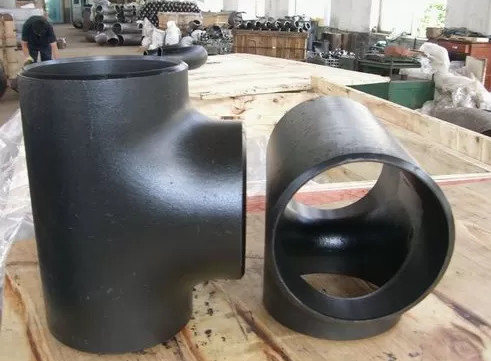 ASME/ANSI B16.9 حفاظت در برابر خوردگی اتصالات سه راهی لوله کاهش دهنده نابرابر برابر