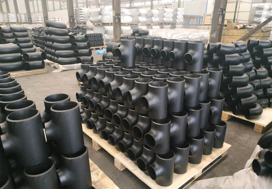 سه راهی فولاد کربنی P265GH P355GH A234 WPB برای صنعت داروسازی