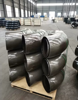 ASME Carbon Steel Elbow Sandblasted ASME B16.9 90 درجه 180 درجه