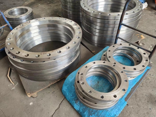 فلنج فولادی فورج شده WN Dn150 Pn16 فلنج لوله گردن جوش 500 میلی متری 1000 میلی متری Gost
