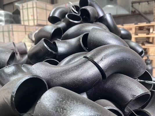 426*12 اتصالات لوله جوشی 3 بعدی 5 بعدی زانویی En10253-1 P235gh 6mm 8mm 10mm 12mm