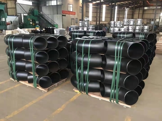 Astm A234 Wpb Ebow Butt Weld Pipe Fittings Sand Blasted Asme B16.9 180 درجه