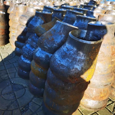 زانویی Astm 316 اتصالات جوش ضد زنگ رنگ ضد زنگ