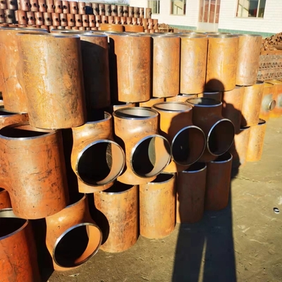زانویی Astm 316 اتصالات جوش ضد زنگ رنگ ضد زنگ