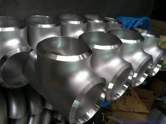 SS304 SS321 SS316l اتصال سه راهی فولاد ضد زنگ PED API 5 اینچ 8 اینچ DN15 × DN600