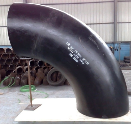 نقاشی Astm A234 Wpb B16.9 Sch40 Cs فولاد کربنی با زانو جوش خورده ضد زنگ