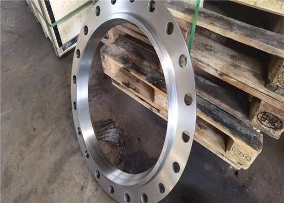 PED API 16mn فورج لب به لب جوش فلنج ASTM 10mm 100mm گرد