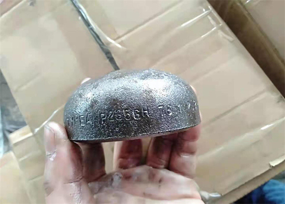 کلاهک انتهایی فولاد کربنی ASTM A234 SCH40
