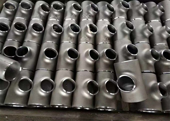 سه راهی کاهنده رنگ مشکی A234 WPB Carbon Steel Dn15-Dn12000 STD