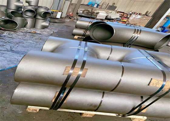 Asme B16.9 Sch40 Steel Steel Straight Tee Astm A 234 Wpb Butt Weld