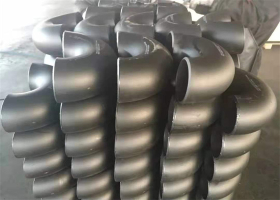 خم لوله فولادی کربنی A234 WP5 LR بدون درز STD SGP PE پوشش داده شده