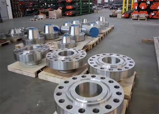 لاک شفاف 150LB 300LB 600LB ASME B16.5 Flange Face Flat A105 Clear Lacquer