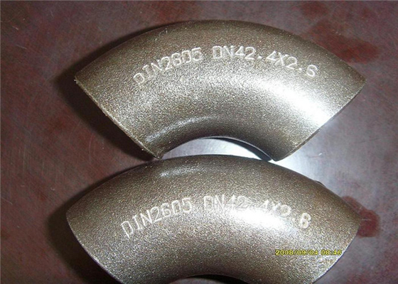 ASME A234 Wpb فولاد کربنی با شعاع کوتاه زانویی 45 درجه SCH10 SCH20