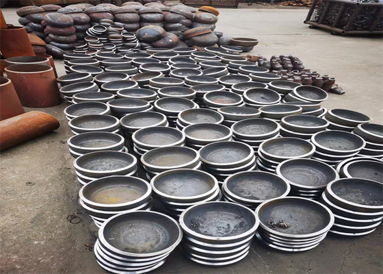 درپوش لوله های فولادی WPHY60 WPHY52 جوش داده شده دیش بیضوی DIN28011