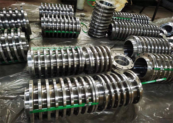 A105 A106 فولاد کربنی فلنج TG RJ Metal SS400 جوشکاری فورج شده