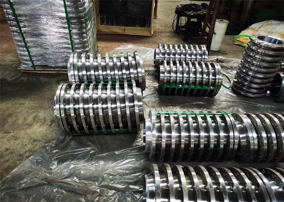 A105 A106 فولاد کربنی فلنج TG RJ Metal SS400 جوشکاری فورج شده
