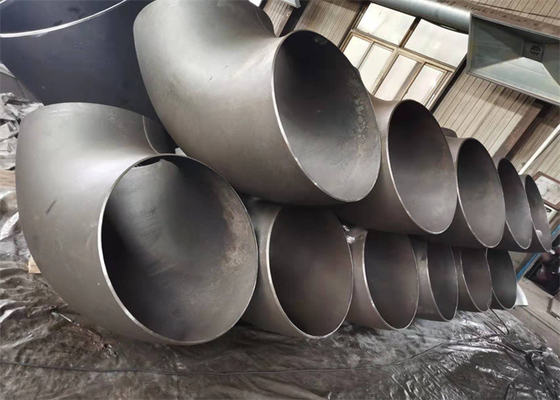 STD MS 1.5D زانویی با شعاع بلند 90 درجه ASME ASTM A420 WPL6
