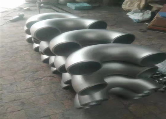 ASTM WPB A234 خم لوله فولادی کربنی 180 درجه 1d 1.5d خم لوله فولادی ملایم