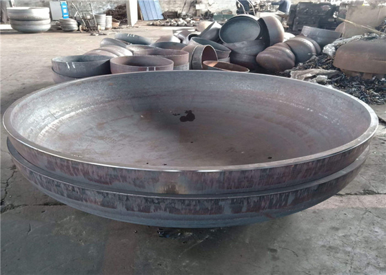 کلاهک‌های فولادی کربنی 1/2 تا 110 اینچ ASTM A234 نقاشی سیاه بدون درز