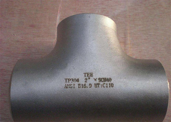 Asme B16.9 Sch40 Steel Steel Straight Tee Astm A 234 Wpb Butt Weld