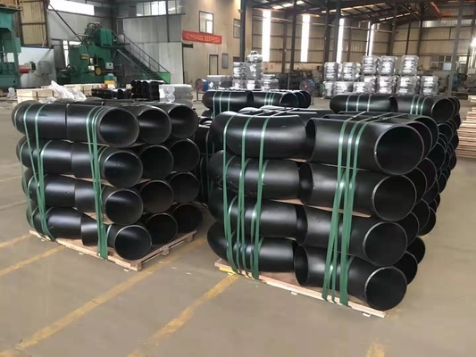 Astm Din Gost Jis P235GH ST35.8 زانوهای لوله فولادی کربن بدون درز بدون زنگ زدگی