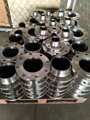 ASTM فولاد ضد زنگ لغزش روی فلنج PN10 DN100 آبکاری آنودایز