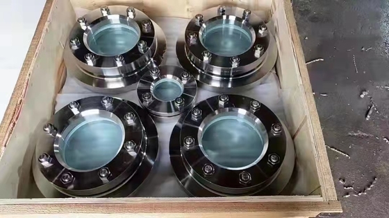 فلنج فولادی فورج شده لاک شفاف 15mm-1220mm فولاد کربنی فلنج روی فلنج