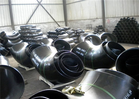 اتصالات لوله فورج شده ASTM WPB A234 Sch10 Sch20 بدون درز لوله های فولادی ضد زنگ