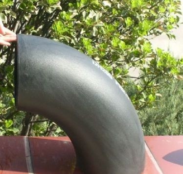 زانویی فولاد کربنی 325*8 R1.5 GOST 17375-2001 جوش سه بعدی DN1200*12mm