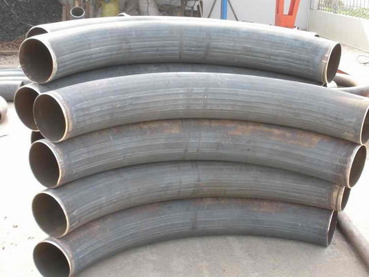 جوش لب به لب خم لوله فولادی کربنی 24 اینچی بدون درز 45 درجه ANSI ASME