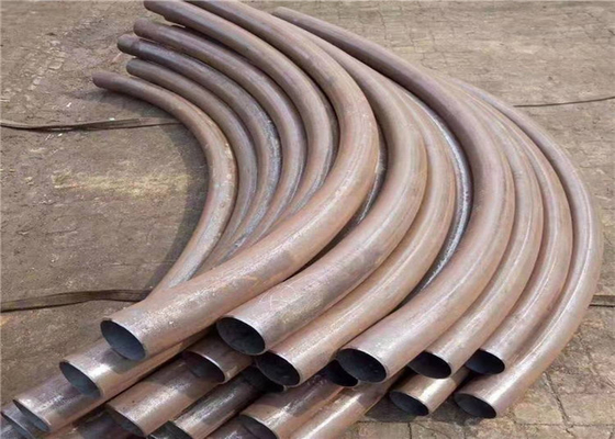 خمیدگی لوله فولادی کربنی API5L 30 درجه خم لوله با شعاع بلند