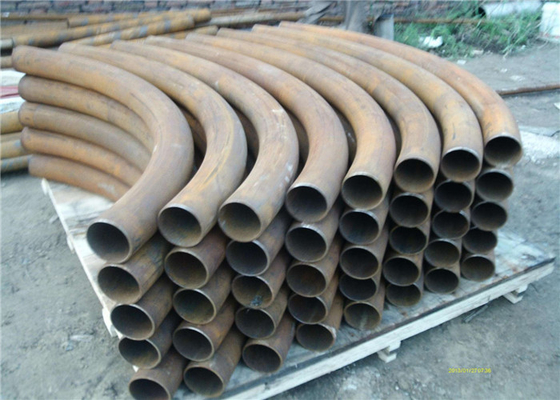 خم لوله فولادی کربن Sch160 Astm B16.9 شعاع بلند 180 درجه Din2605 St35.8