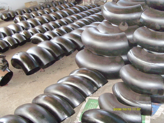 SCH60 SCH100 لوله بدون درز زانویی 45 درجه 325x8mm A403 WP304