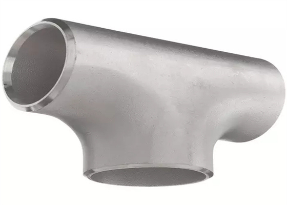 SS304 SS321 SS316l اتصال سه راهی فولاد ضد زنگ PED API 5 اینچ 8 اینچ DN15 × DN600