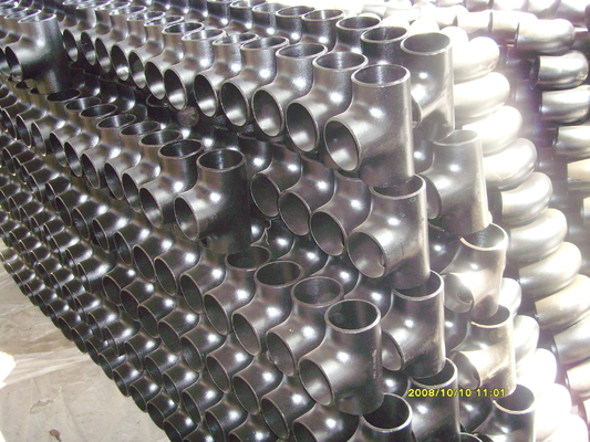 اتصالات سه راهی فولادی ضد زنگ 2 اینچی ASME B16.9 SS316L SS Pipe Tee