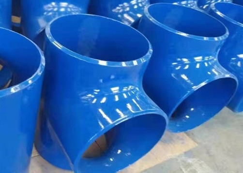 سه راهی SCH20 فولاد کربنی مستقیم DN50 3 4 اتصال سه راهی انتهای اریب